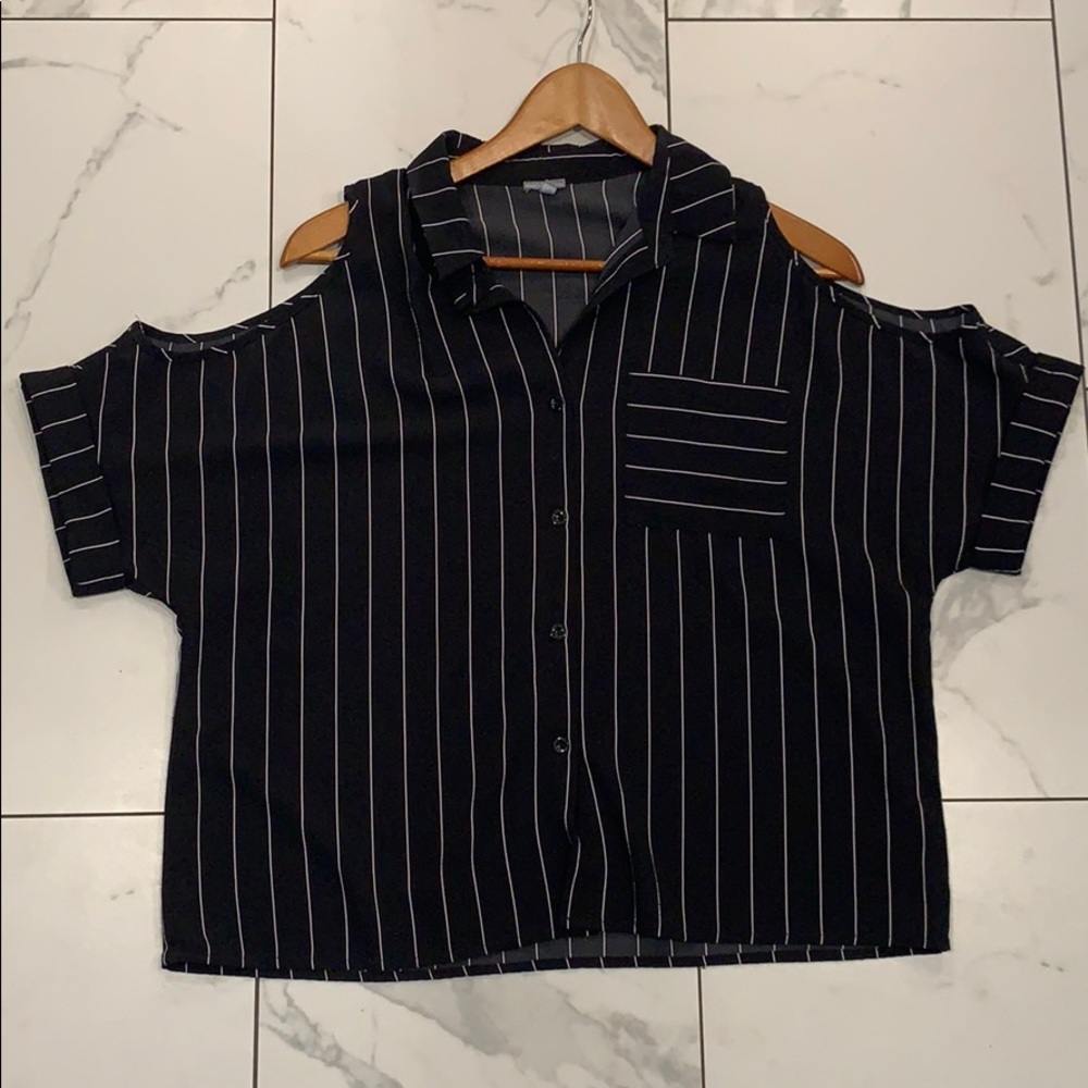 Pin stripe blouse